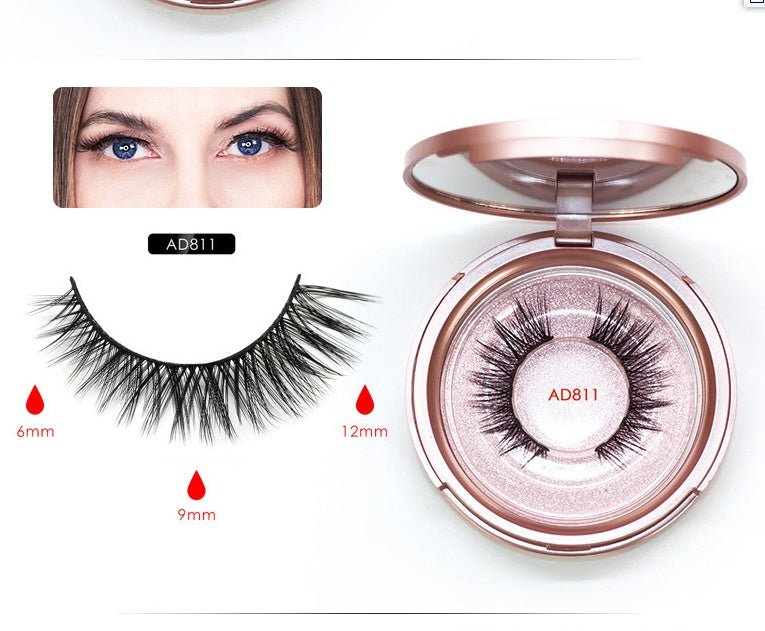 Exclusive Magnet false eyelashes — Round tube — Size Diamond — Alternate View 11