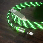 Exclusive LED Magnet Charger Type-C Cable — Colorful — Size IPhone — Alternate View 9