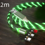 Exclusive LED Magnet Charger Type-C Cable — Colorful — Size IPhone — Alternate View 21