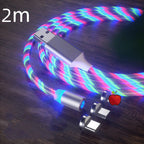 Exclusive LED Magnet Charger Type-C Cable — Colorful — Size IPhone — Alternate View 20