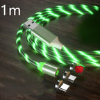 Exclusive LED Magnet Charger Type-C Cable — Colorful — Size IPhone — Alternate View 17