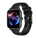 Exclusive Magnetic Charging Smartwatch Sports Model — Silver Steel — Top View