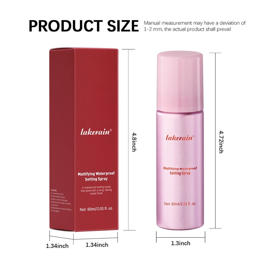 Exclusive Long-Lasting Matte Makeup Mist Spray | Waterproof & Lightweight — Makeup Mist Spray — Size 60ml — Alternate View 7