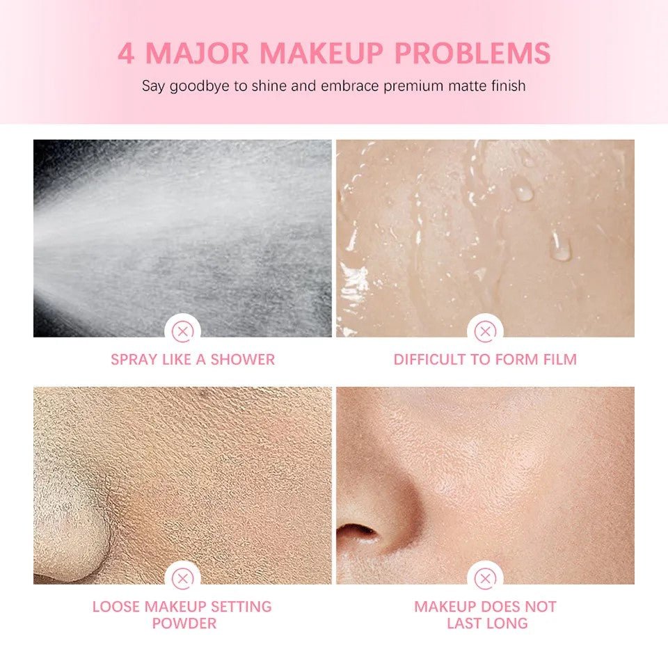 Exclusive Long-Lasting Matte Makeup Mist Spray | Waterproof & Lightweight — Makeup Mist Spray — Size 60ml — Alternate View 13