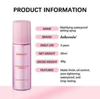 Exclusive Long-Lasting Matte Makeup Mist Spray | Waterproof & Lightweight — Makeup Mist Spray — Size 60ml — Alternate View 12