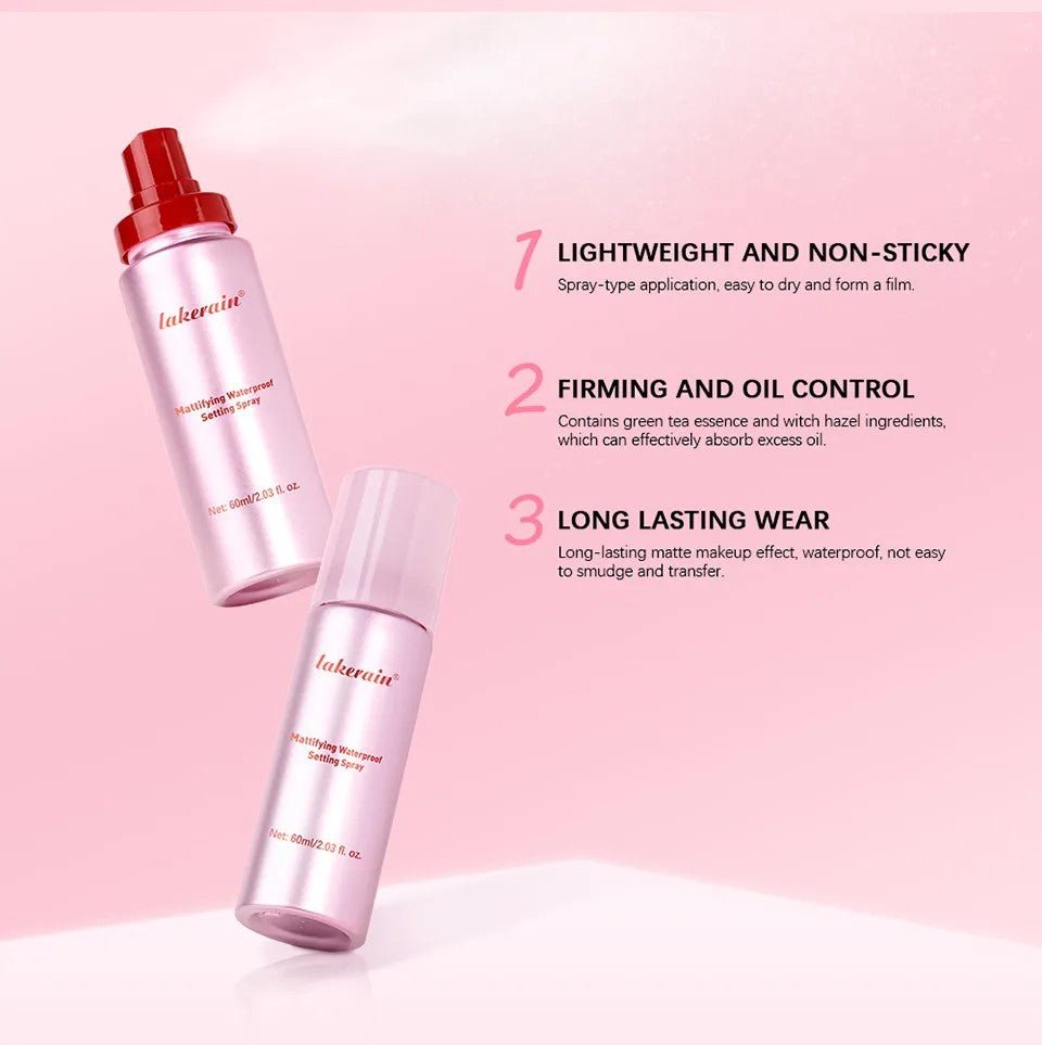 Exclusive Long-Lasting Matte Makeup Mist Spray | Waterproof & Lightweight — Makeup Mist Spray — Size 60ml — Alternate View 9