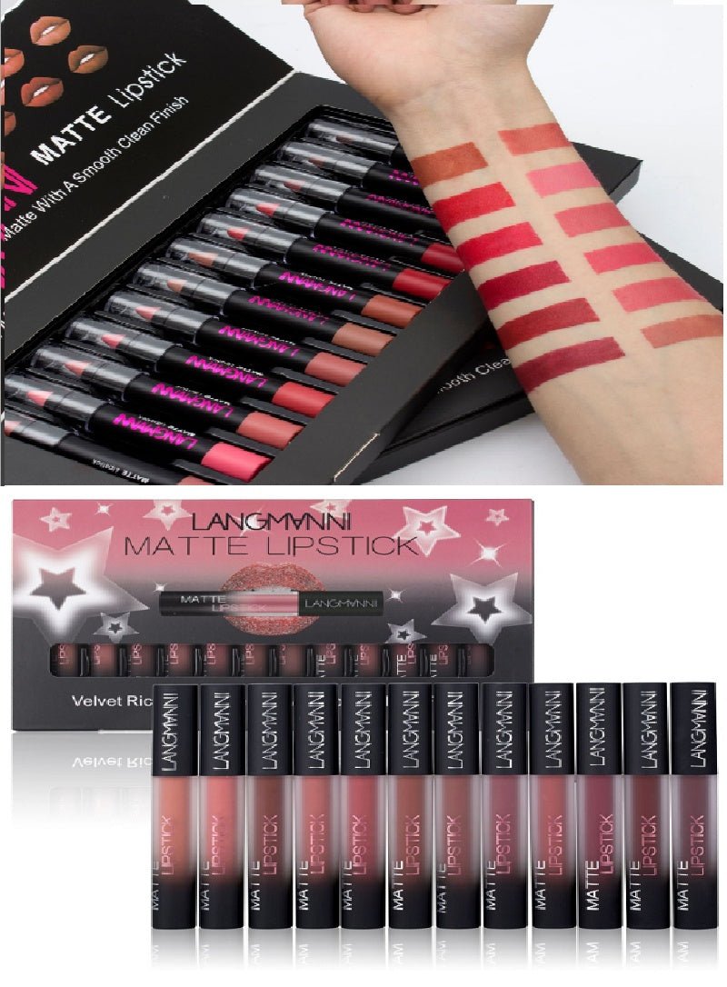 Exclusive Waterproof Long-lasting Velvet Lipstick Set — 1+3+4 — Alternate View 9