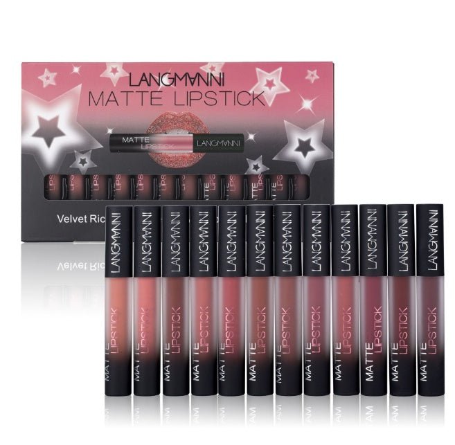 Exclusive Waterproof Long-lasting Velvet Lipstick Set — 1+3+4 — Alternate View 13
