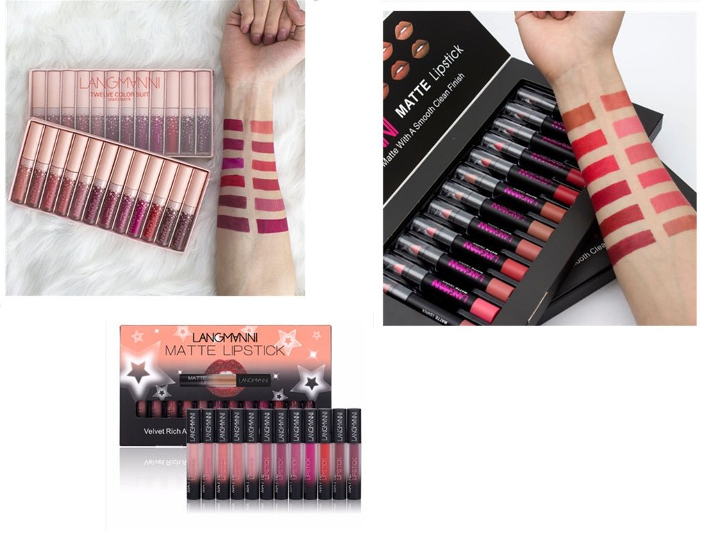Exclusive Waterproof Long-lasting Velvet Lipstick Set — 1+3+4 — Alternate View 11