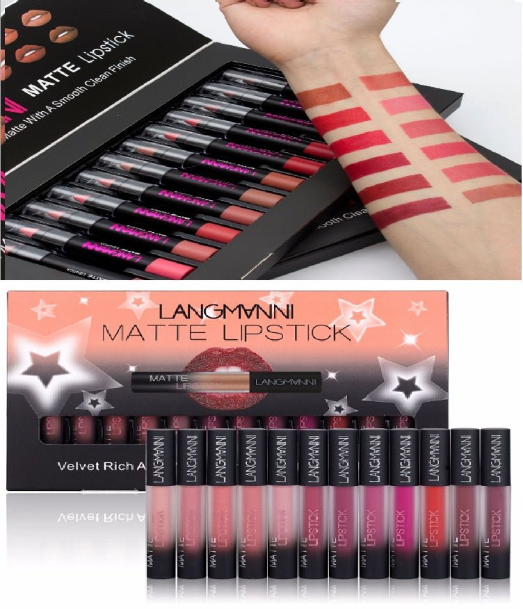 Exclusive Waterproof Long-lasting Velvet Lipstick Set — 1+3+4 — Alternate View 7