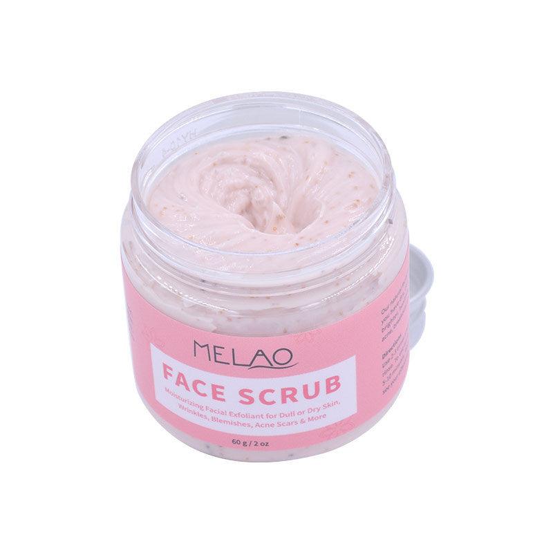 Exclusive MELAO Facial Scrub | Exfoliating & Pore Cleansing — 60ml — Detail View