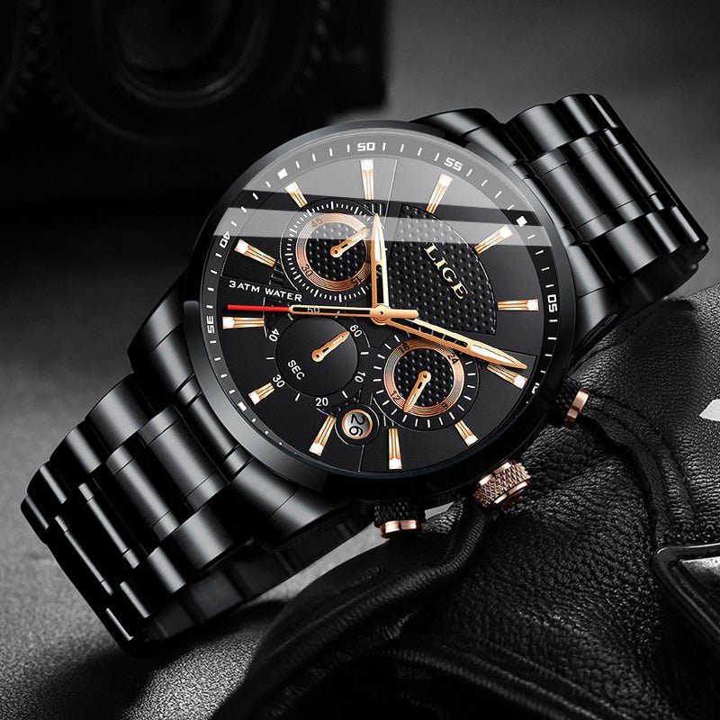 Exclusive Men’s Sport Quartz Watch | Stylish & Reliable Timepiece — Section A — Size 45mm — Alternate View 8