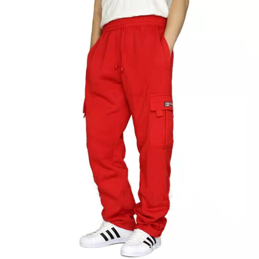 Exclusive Stretch Elastic Waist Jogger — Black — Size 3XL — Top View