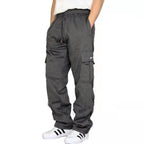 Exclusive Stretch Elastic Waist Jogger — Black — Size 3XL — Lifestyle View