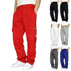 Exclusive Stretch Elastic Waist Jogger — Black — Size 3XL — Front View