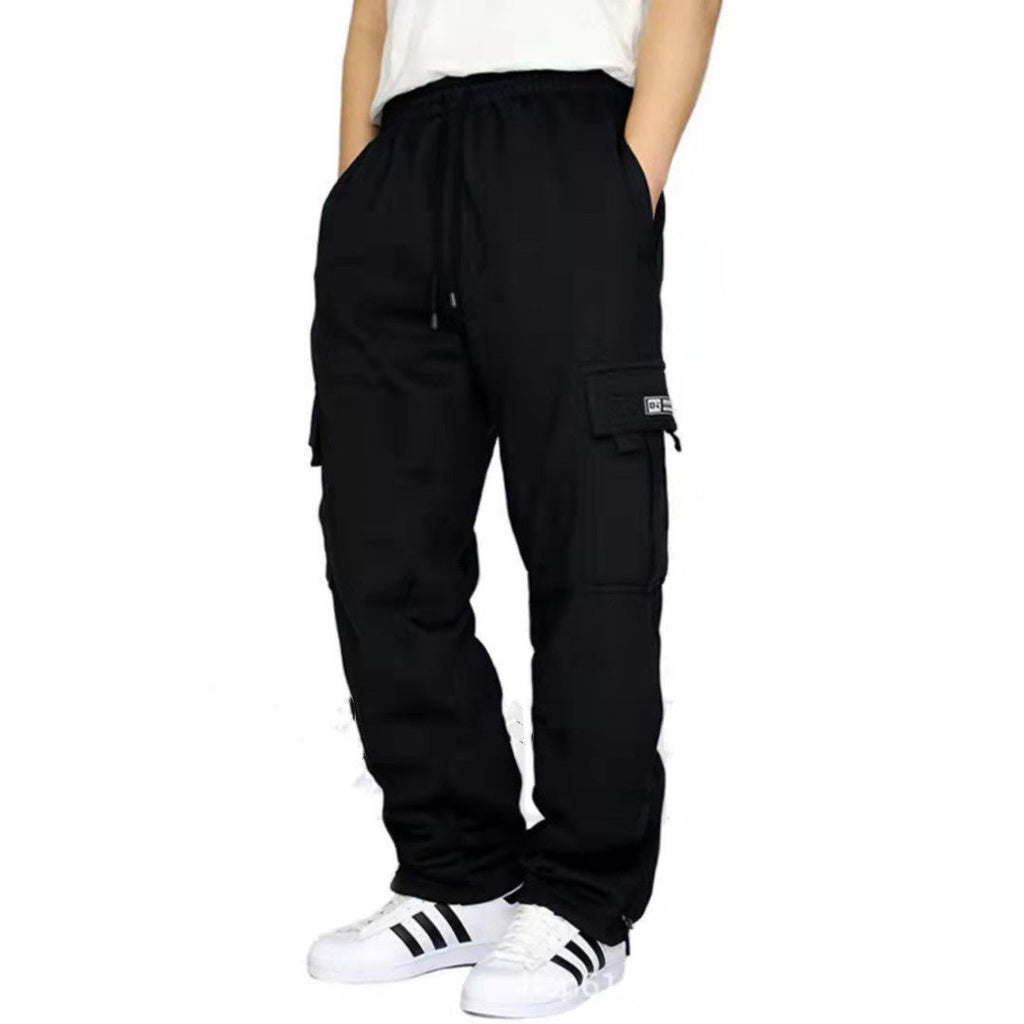 Exclusive Stretch Elastic Waist Jogger — Black — Size 3XL — Alternate View 8
