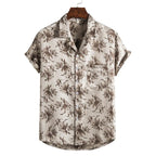 Exclusive Men Short sleeved beach shirts — 10Style — Size 3XL — Alternate View 9