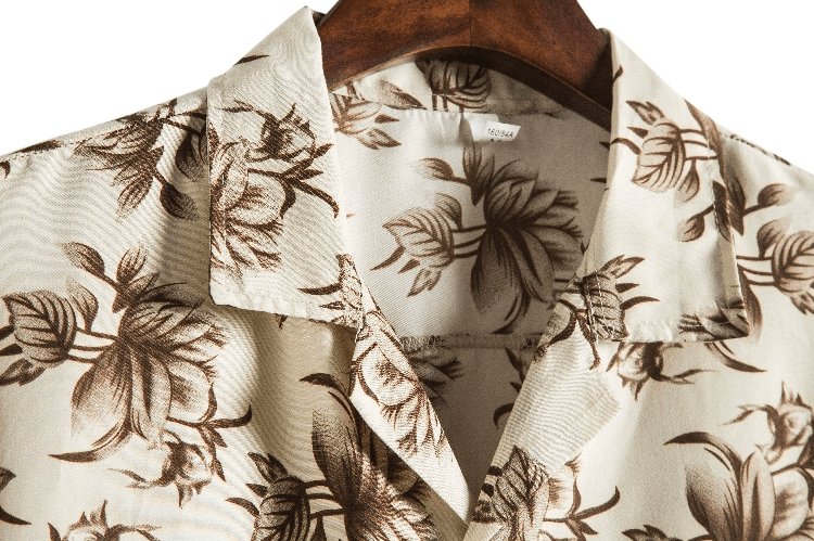 Exclusive Men Short sleeved beach shirts — 10Style — Size 3XL — Alternate View 19