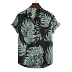 Exclusive Men Short sleeved beach shirts — 10Style — Size 3XL — Alternate View 12