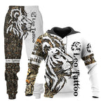 Exclusive Men Sportswear Hooded Sweatsuit Set — Set eight — Size 5XL — Alternate View 9