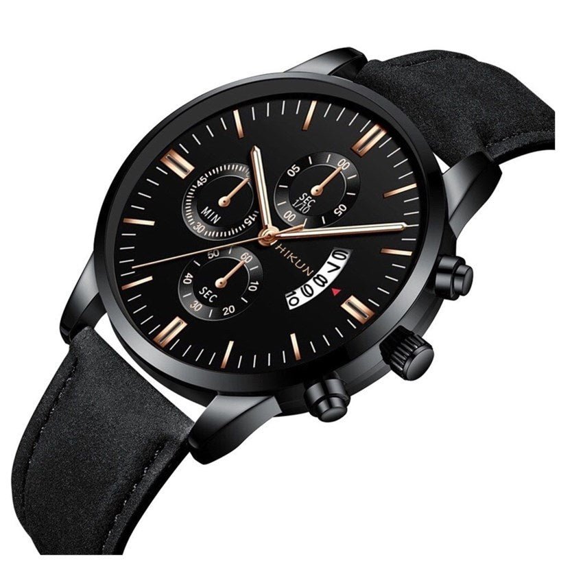 Exclusive Men’s Casual Wrist Watch | Timeless Everyday Style — A — Detail View