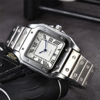 Exclusive Men's 3-pin Quartz Square All-steel Watch — Style 1 — Alternate View 7