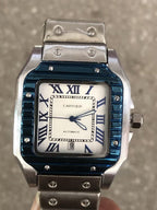 Exclusive Men's 3-pin Quartz Square All-steel Watch — Style 1 — Alternate View 12