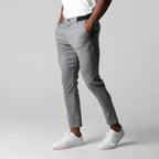 Exclusive Men's Breathable Casual Pants — Dark Blue — Size L — Alternate View 9