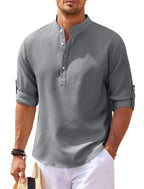 Exclusive Men's Casual Short Sleeve Shirts — Black — Size 2XL — Alternate View 14