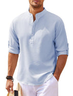 Exclusive Men's Casual Short Sleeve Shirts — Black — Size 2XL — Alternate View 8