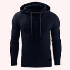 Exclusive Men's Jacquard Sweater | Patterned Knit Casual Pullover — A Yellow — Size 3XL — Alternate View 12