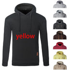Exclusive Men's Jacquard Sweater | Patterned Knit Casual Pullover — A Yellow — Size 3XL — Alternate View 9