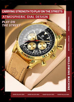 Exclusive Men's Ultra-Thin Business Watch | Leather Belt Waterproof — White Steel White Noodles — Alternate View 21