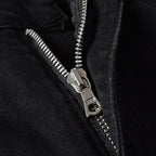 Exclusive Men's Paisley Patch Street Jeans — Black — Size 28 — Alternate View 7