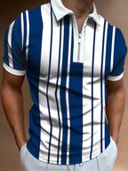 Exclusive Men Solid Polo Short-Sleeved Shirts — 10Style — Size 2XL — Alternate View 8