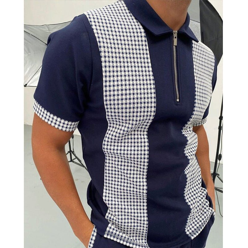 Exclusive Men Solid Polo Short-Sleeved Shirts — 10Style — Size 2XL — Alternate View 12