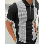 Exclusive Men Solid Polo Short-Sleeved Shirts — 10Style — Size 2XL — Alternate View 10