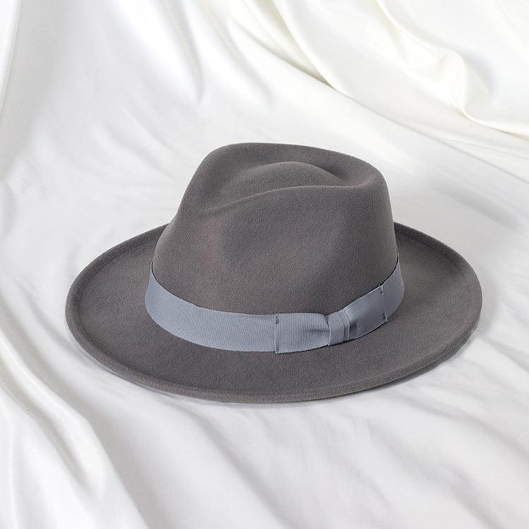 Exclusive Men’s Retro Jazz Hat | Timeless Vintage Style — Beige — Size 58 To 60cm — Detail View