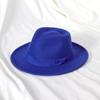 Exclusive Men’s Retro Jazz Hat | Timeless Vintage Style — Beige — Size 58 To 60cm — Side View