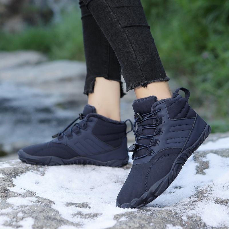 Exclusive Men’s Snow Boots | Warm, Durable & Stylish — 902 Black — Size 36 — Front View
