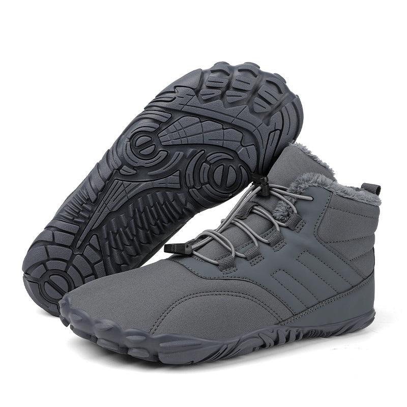 Exclusive Men’s Snow Boots | Warm, Durable & Stylish — 902 Black — Size 36 — Back View