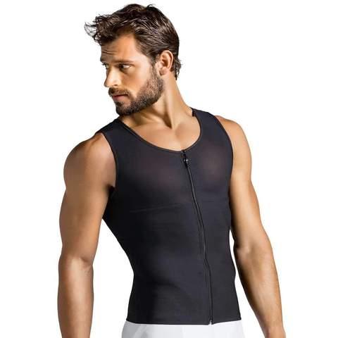 Exclusive Men's Sports Vest Rubber Corset — Black — Size 2XL — Alternate View 7