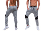 Exclusive Mens Sportswear Harem Pants — Dark Gray — Size L — Back View