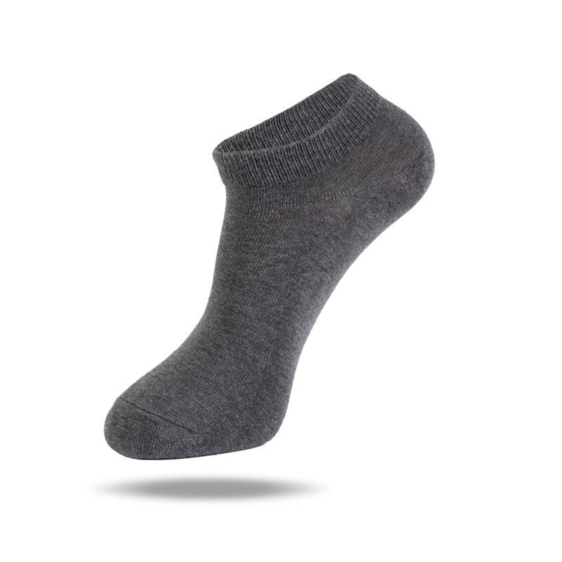 Exclusive Men’s Spring and Autumn Socks | Comfortable & Stylish — Black 2 White 2 Dark Gray 2 — Size Average Size — Lifestyle View