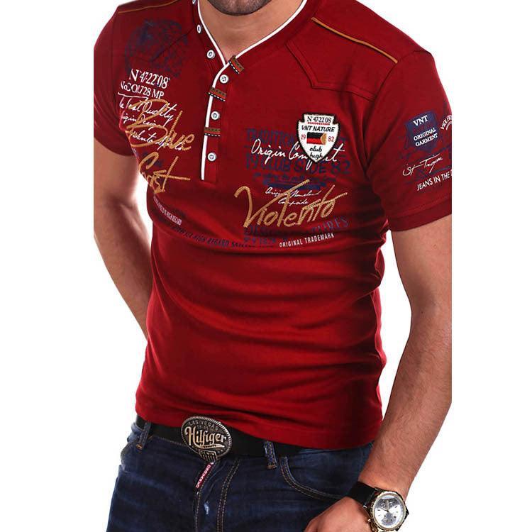 Exclusive Men's Summer Shirts — Black — Size 2XL — Top View