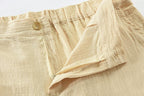 Exclusive Men's Trousers Sports Loose Straight — Beige — Size L — Alternate View 11