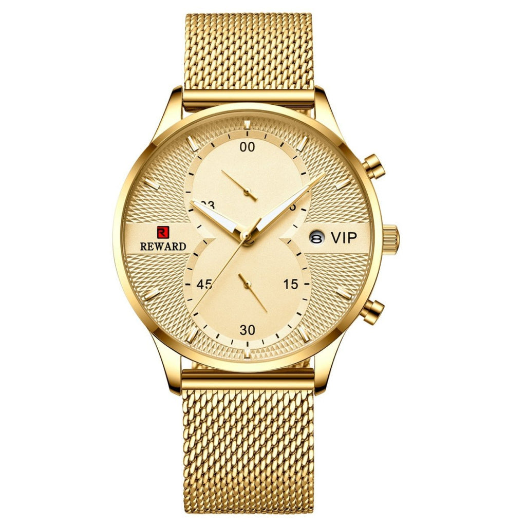 Exclusive Waterproof Quartz Watch — Gold — Alternate View 8