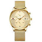 Exclusive Waterproof Quartz Watch — Gold — Alternate View 8