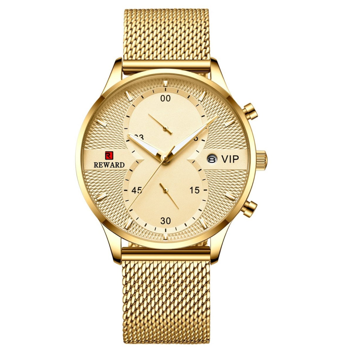 Exclusive Waterproof Quartz Watch — Gold — Alternate View 8