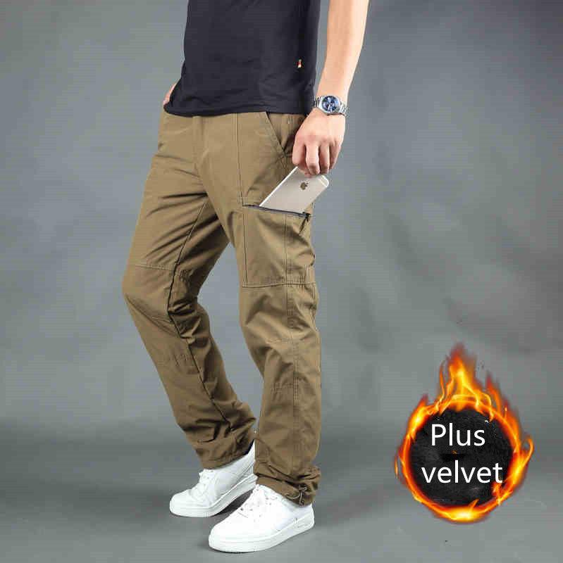 Exclusive Men's Work Pants Multi-Pocket Overalls — A — Size 2XL — Alternate View 21